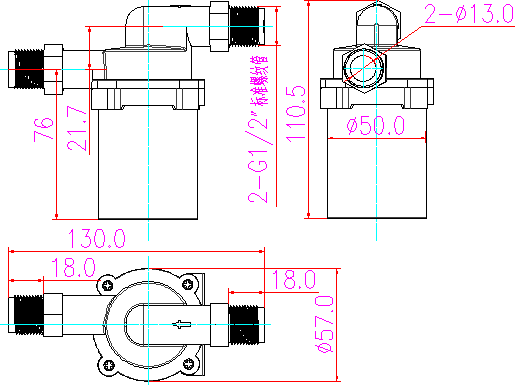 ZL50-10BGCar water pump.png